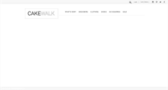 Desktop Screenshot of cakewalkstyleshop.com